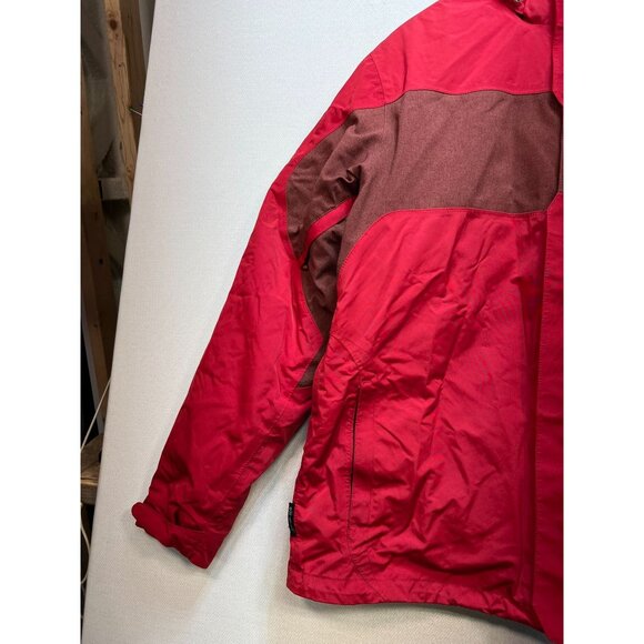 Merrell Mens Opti-Shell Opti-Warm Insulated Coat Long Sleeve Size L Red Full Zip - Picture 9 of 14